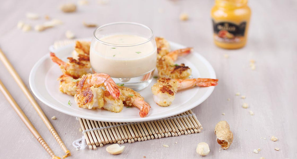 Peanut Crusted Gambas