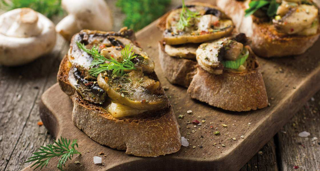 Mushrooms on Toast