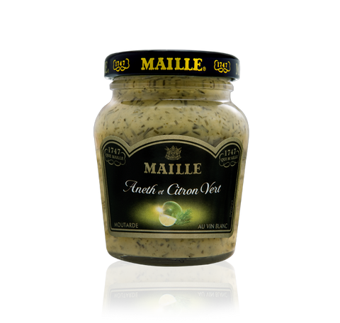 Maille Moutarde Aneth & Citron Vert, 108g