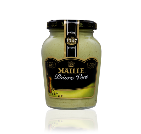 Maille Moutarde au poivre vert, 215g