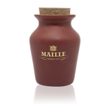 Maille moutarde au rose de provence